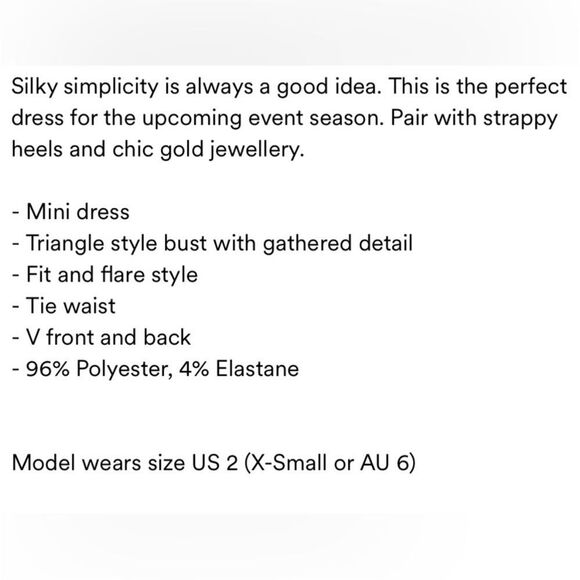 PEPPERMAYO Audrey Vintage Slip dress in Azure size 2 - Picture 8 of 16